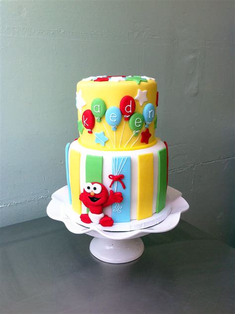 Baby Elmo Cake for Kaeden | Flickr - Photo Sharing!