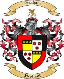 Graham Family Crest from Scotland by The Tree Maker