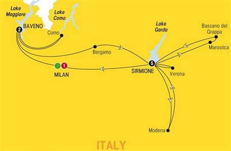 10-Day Best Italian Lakes Tour