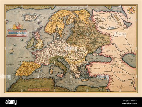 Medieval europe map hi-res stock photography and images - Alamy