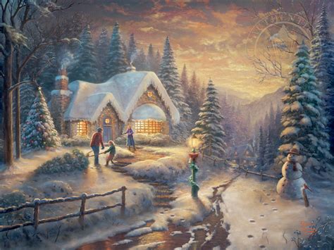 Country Christmas Homecoming - Limited Edition Art Art For Sale