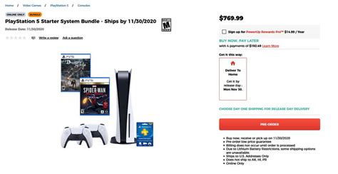 Gamestop Ps5 Bundle Pre Order