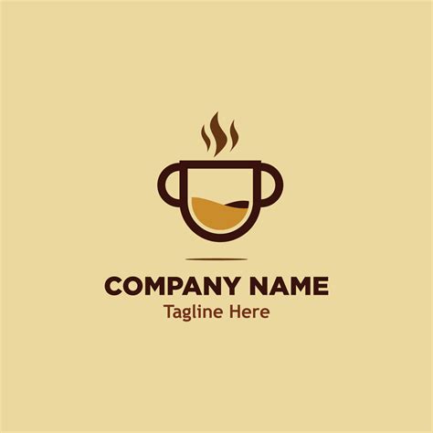 cup of coffee logo simple icon design illustration 11979847 Vector Art ...