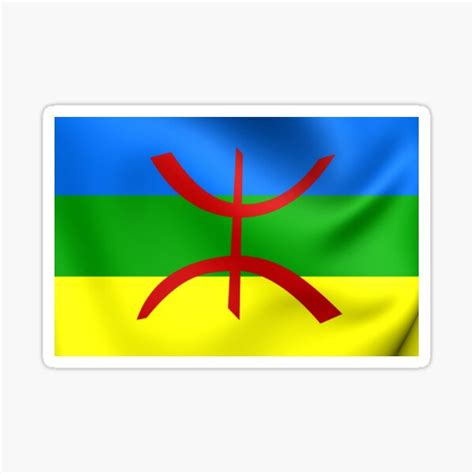 "Amazigh International Flag" Sticker for Sale by mo91 | Redbubble