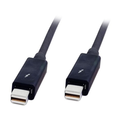 1m Thunderbolt 2 Cable, Black - Cables & Adapters from LINDY UK