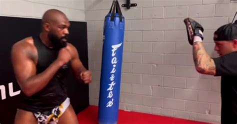 Watch - Jon Jones Shows Off Heavyweight Physique In New Training Footage