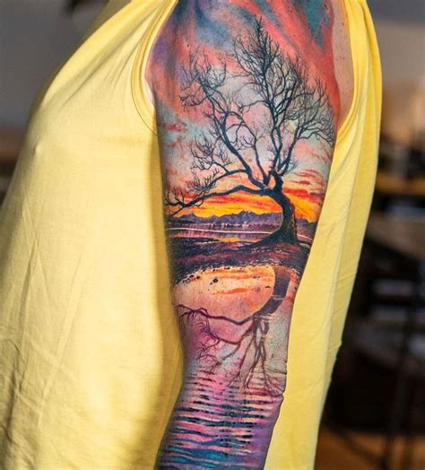 Top 138+ Nature tattoos for men - Monersathe.com