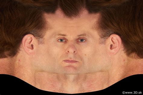 Male High Res Head Texture 013 by 3d-sk