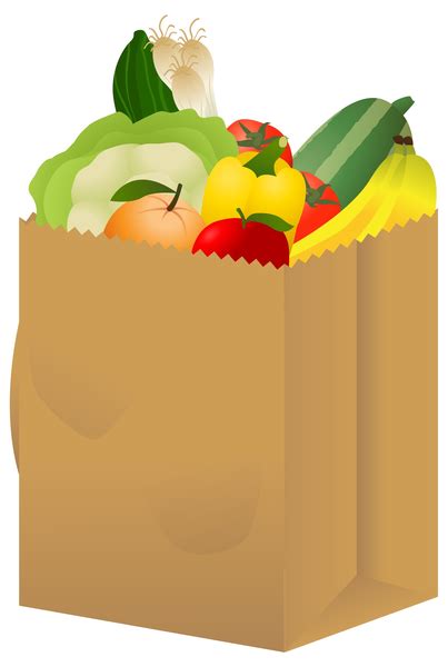 Bags Of Groceries Clipart | Free Images at Clker.com - vector clip art ...