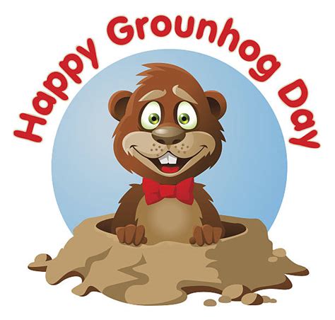 Groundhog Day Illustrations, Royalty-Free Vector Graphics & Clip Art - iStock