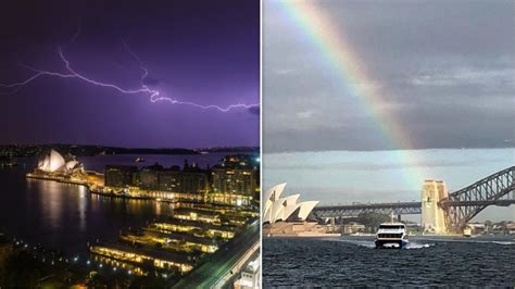 Sydney goes from wild storms to rainbows | PerthNow