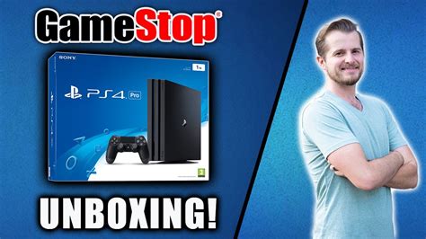 PS4 Pro GameStop Refurbished Unboxing