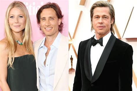 Gwyneth Paltrow's husband isn't bothered by her friendship with ex Brad Pitt, the actress says ...