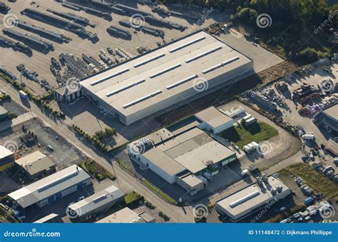 Aerial View : Industrial Zone Stock Photography - Image: 11148472