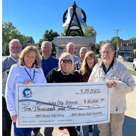 MHS Alumni Makes Donation | Miamisburg City School District