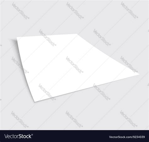 A4 paper Royalty Free Vector Image - VectorStock