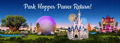 Walt Disney World To Bring Park Hopper Passes Back January 2021 - DVC Shop