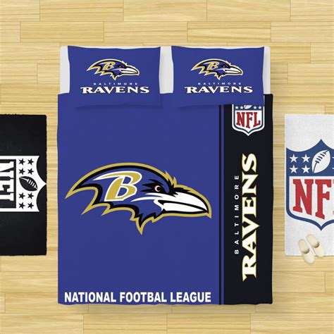 Buy NFL Baltimore Ravens Bedding Comforter Set | Up To 50% Off