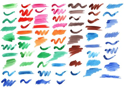 70 Watercolor Brush Stroke (PNG Transparent) | OnlyGFX.com