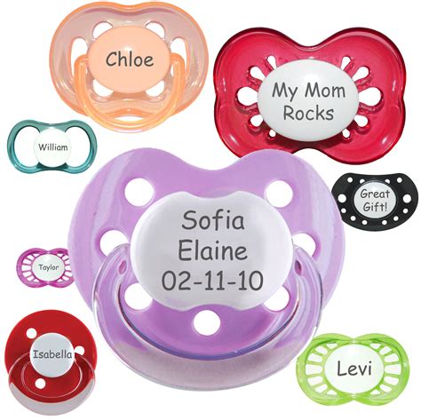 Personalized Pacifiers from My Pacifier.com – Tiny Green Mom