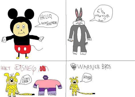 Mickey Mouse vs Bugs Bunny by BuddyBoy600 on DeviantArt