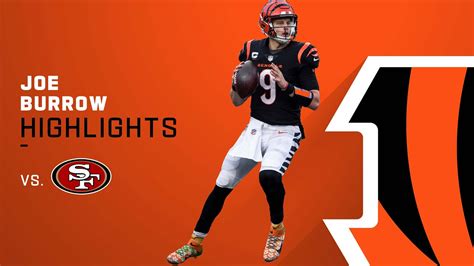 Joe Burrow Highlights from Week 14 | Cincinnati Bengals - YouTube