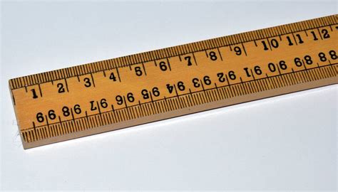 Soft question. What are the markings on a standard metre rule. - Physics - Science Forums