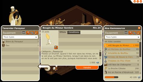 Astuce Kamas Dofus Rétro : l'Achat Revente aux PNJ - Gamosaurus