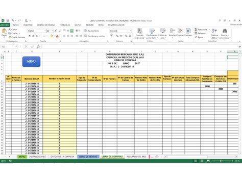 Plantilla En Excel Para Libros De Compra Y Venta Iva Bs 40000 En | Porn Sex Picture