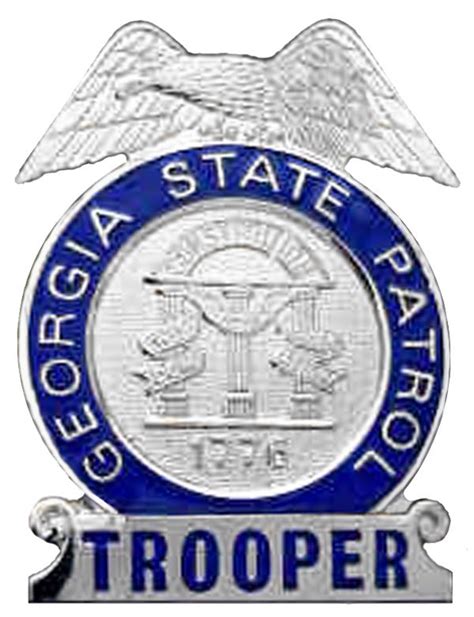 Georgia State Police Badge | Police badge, Police patches, Police