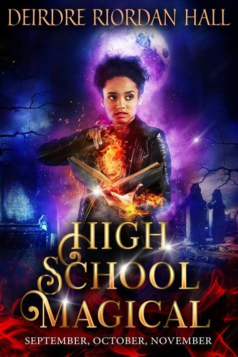 High School Magical 1 s | Fantasy book covers, Urban fantasy books, Book cover design