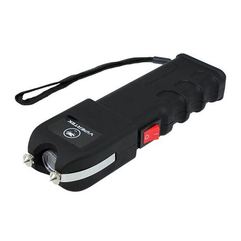 VIPERTEK VTS-989 - Heavy Duty Stun Gun - Rechargeable LED Flashlight T – Vipertek