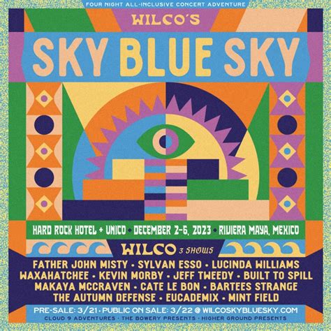 Sky Blue Sky Returns: Wilco announces star-studded lineup for Mexico destination concert experience