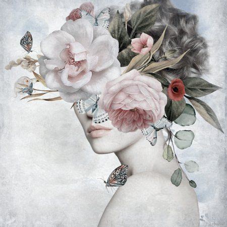 Marmont Hill Dreamy Flower Crown Canvas Wall Art - Walmart.com | Crown painting, Canvas art ...