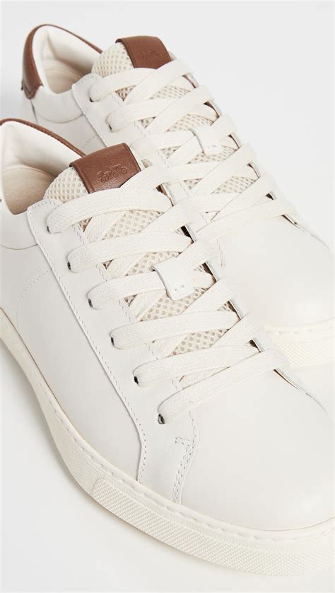 COACH Leather C126 Low Top Sneakers in White for Men - Lyst