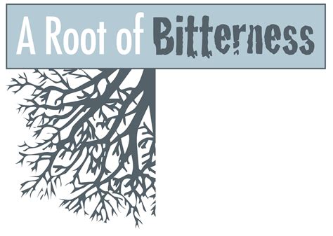 A Root of Bitterness | Cornerstone Magazine