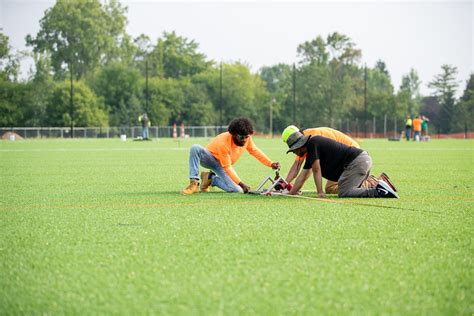 Soccer Turf Installation - July 2023 - Calvin University Gallery