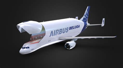 Airbus Beluga - DownloadFree3D.com