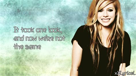 Avril Lavigne - Smile (Lyrics) - YouTube