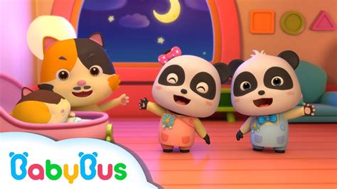 Little Panda BabySitter | Nursery Rhymes | Kids Songs | BabyBus - YouTube