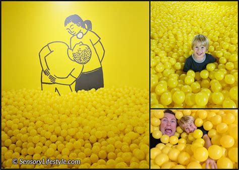 Yellow ball pit » Sensory Lifestyle