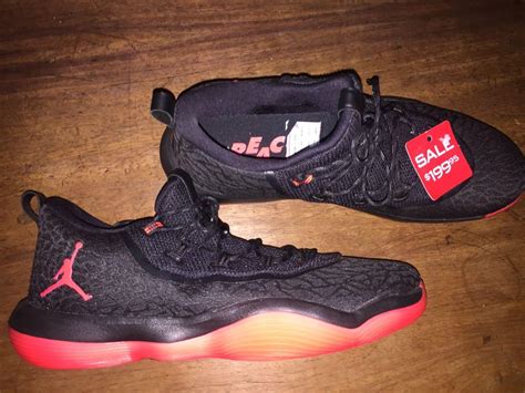 NIKE AIR JORDAN FLIGHT BLACK-RED EDITION, Men's Fashion, Footwear ...