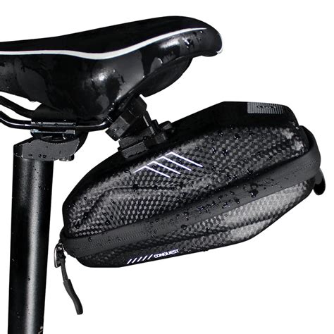 0.8L Bike Saddle Bags Rainproofroof Bicycle Under seat Bag for Mountain ...