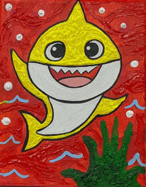 BABY SHARK PAINT KIT | Store - Art Fun Studio