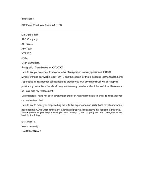 Beautiful Work Tips About Resignation Letter Immediate Effect Sample Example Of Resume For ...