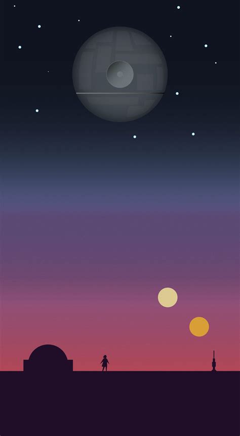 Minimalist Phone Star Wars Wallpapers - Wallpaper Cave