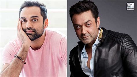 Bobby Deol Wants To Do A Film With Cousin Abhay Deol And The Internet Agrees!