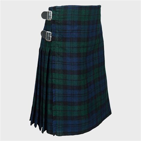 Black Watch Tartan Kilt - Tartan Kilt For Men - Scotland Kilt