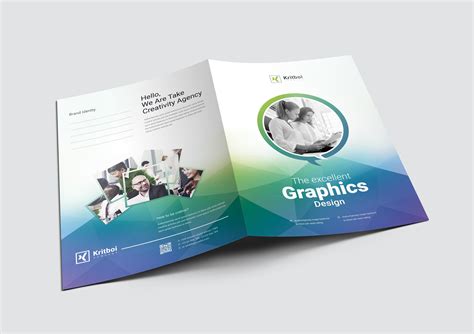 Professional Corporate Presentation Folder Template 001232 - Template Catalog