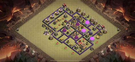 [TH8] Anti 3 star war base : r/COCBaseLayouts